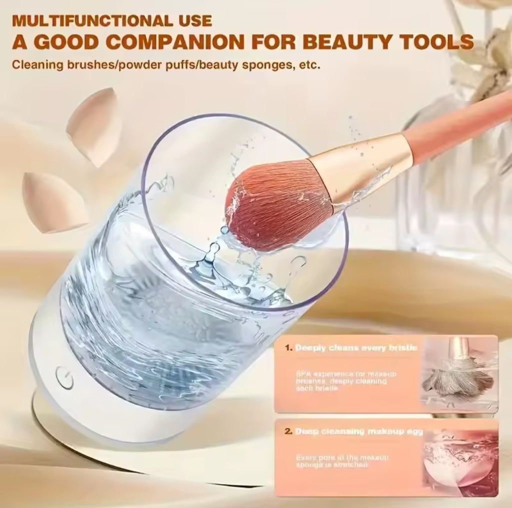 USB Makeup Brush Washer Cleaner and Dryer
