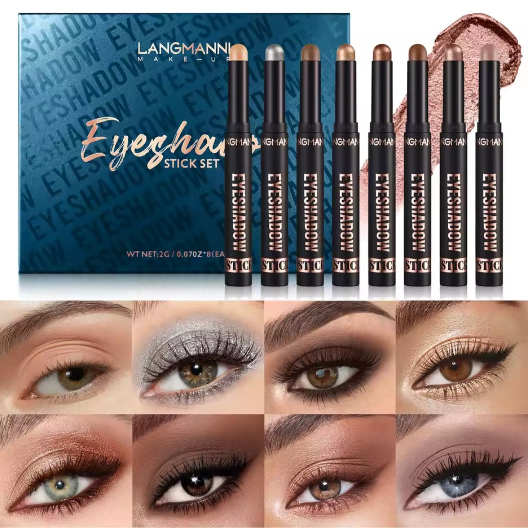 8PCS Eyeshadow Stick Set