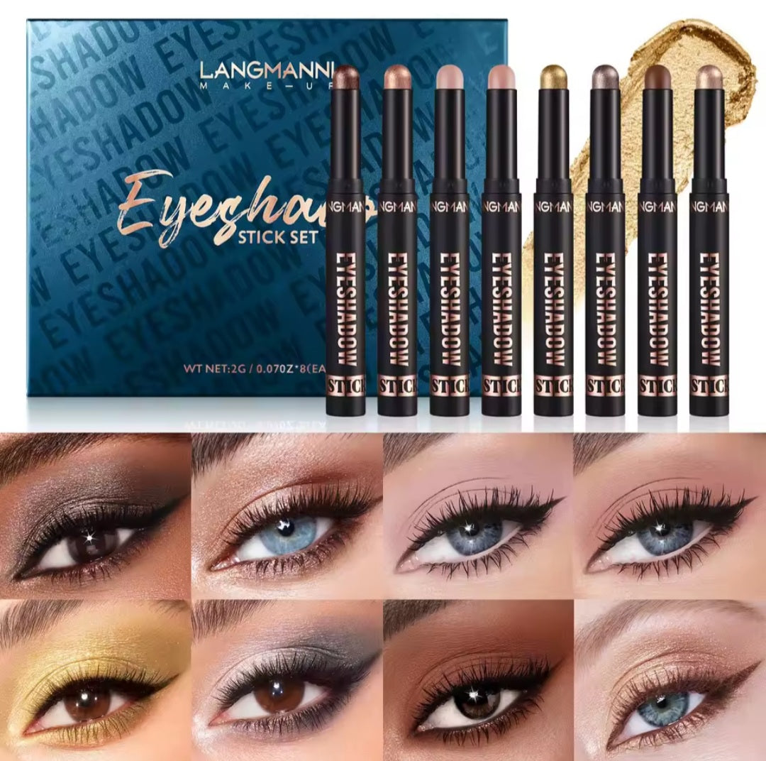 8PCS Eyeshadow Stick Set
