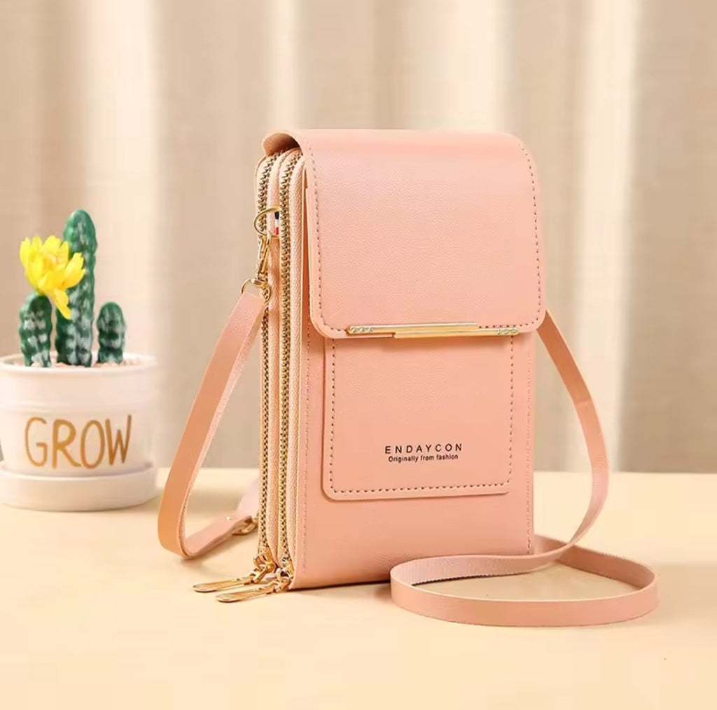 Women Crossbody Shoulder Bag Wallets Touchscreen Cell Phone Purse