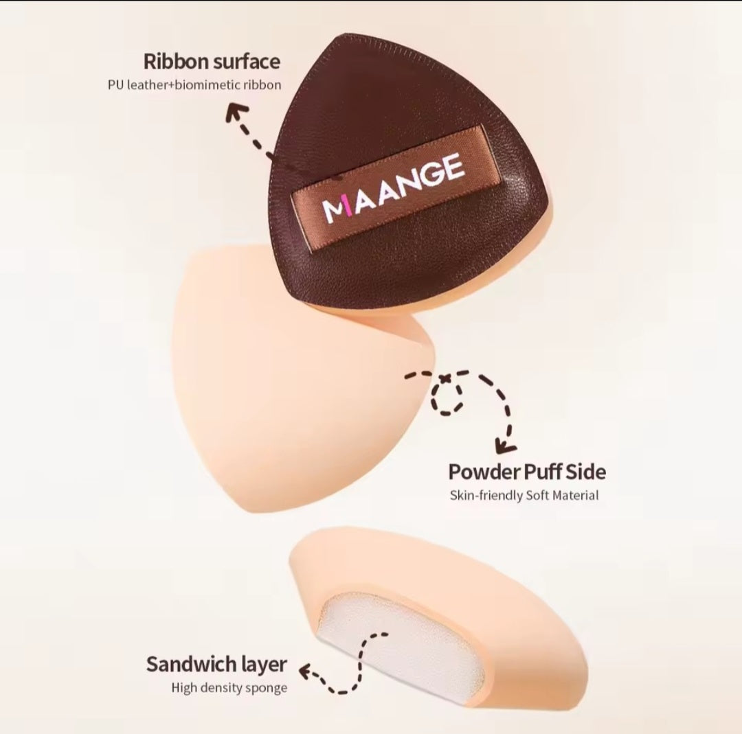 MAANGE 13pcs Premium Makeup Brush Set: For Foundation, Eyeshadow, Powder,  brushes with 2pcs Air Cushion Puffs kit