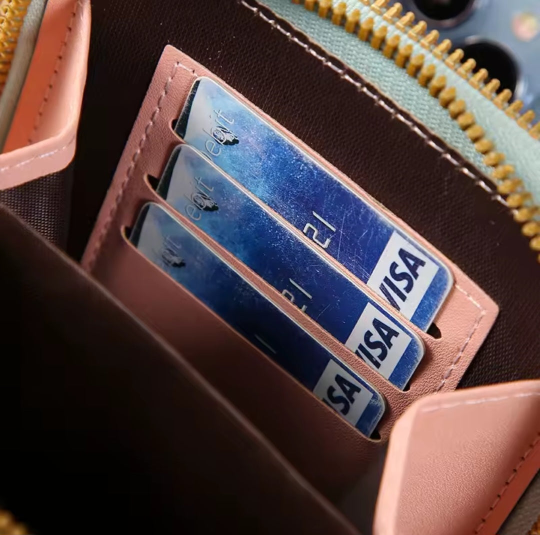 Women Crossbody Shoulder Bag Wallets Touchscreen Cell Phone Purse