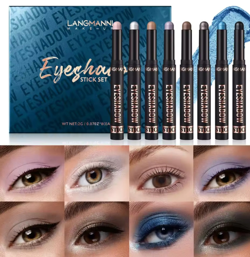 8PCS Eyeshadow Stick Set