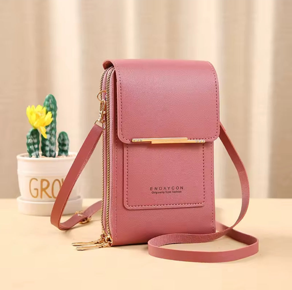 Women Crossbody Shoulder Bag Wallets Touchscreen Cell Phone Purse