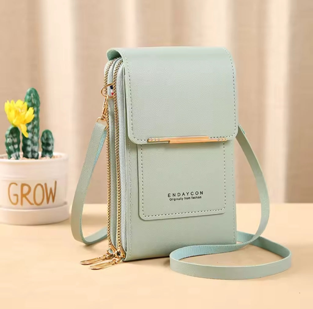 Women Crossbody Shoulder Bag Wallets Touchscreen Cell Phone Purse