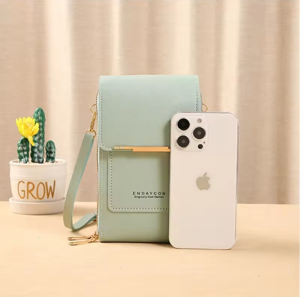 Women Crossbody Shoulder Bag Wallets Touchscreen Cell Phone Purse