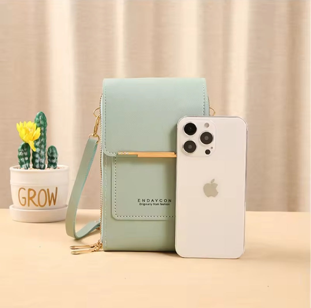 Women Crossbody Shoulder Bag Wallets Touchscreen Cell Phone Purse