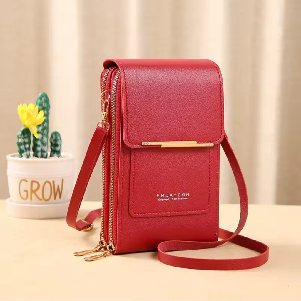Women Crossbody Shoulder Bag Wallets Touchscreen Cell Phone Purse