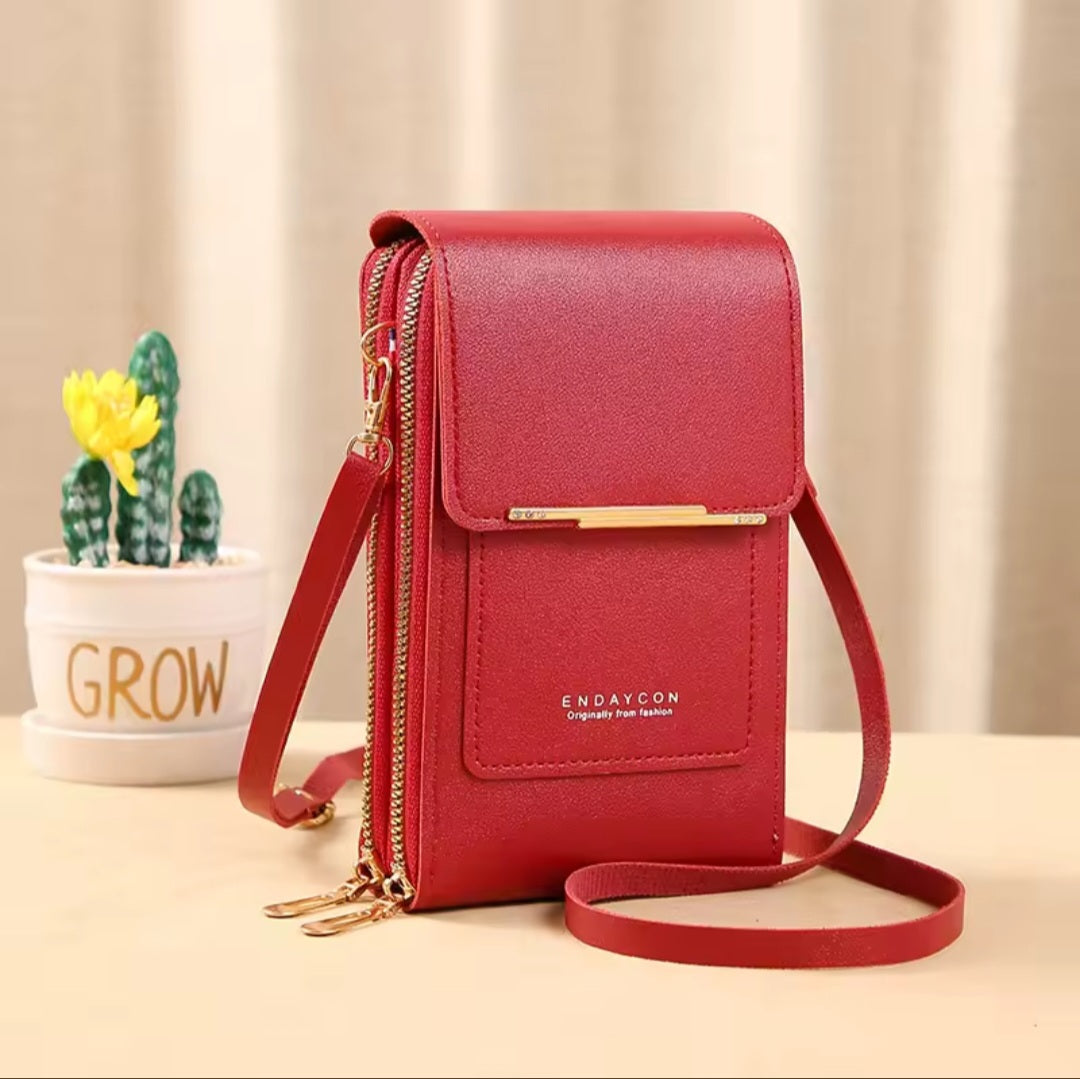 Women Crossbody Shoulder Bag Wallets Touchscreen Cell Phone Purse
