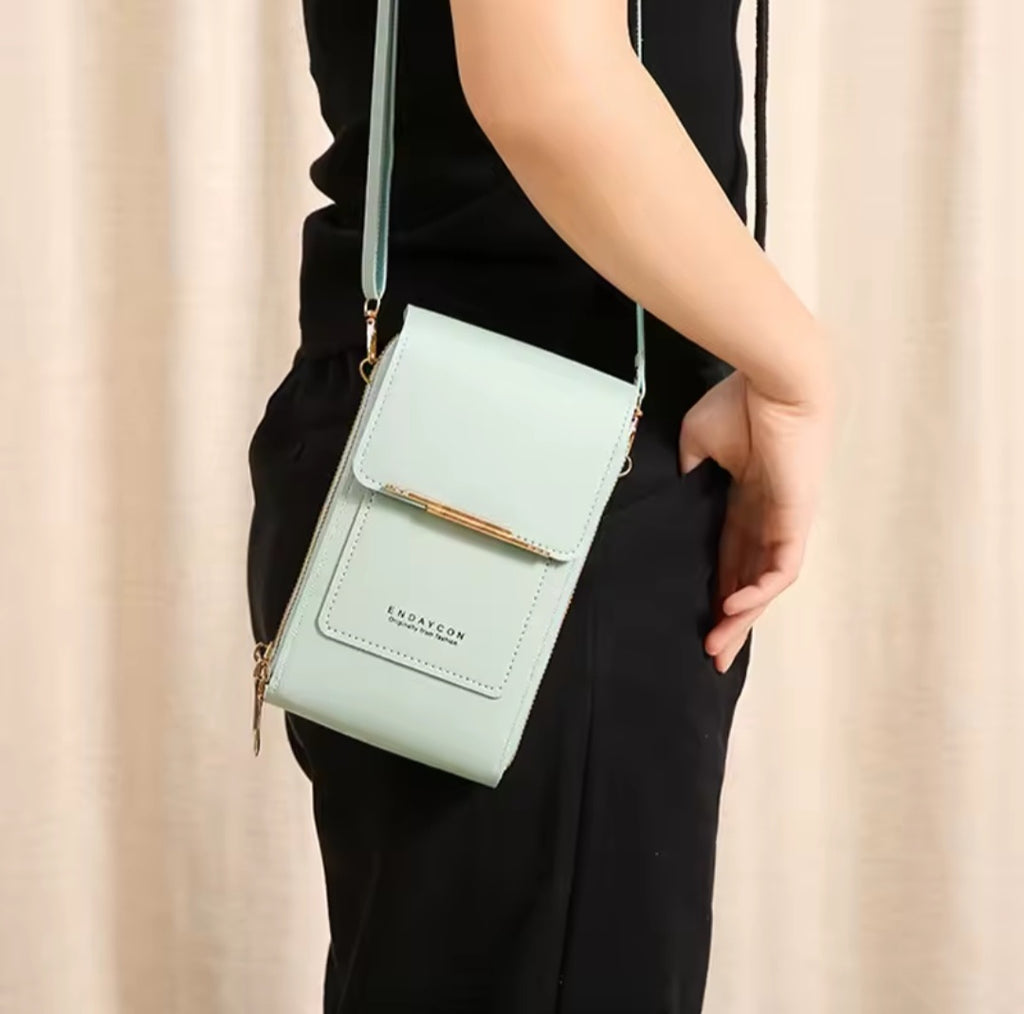 Women Crossbody Shoulder Bag Wallets Touchscreen Cell Phone Purse